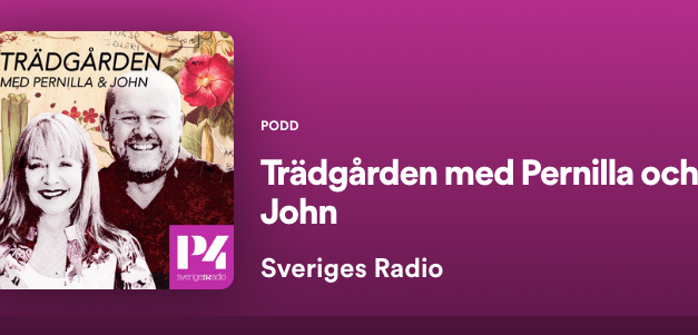 PODD: Trädgården med Pernilla & John